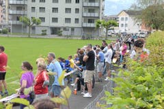 Zahlreiche Besucher besuchten den Cupfinaltag. (Bild: Michael Wyss (Brunnen, 31. Mai 2018))