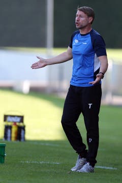 Im August 2008 übernahm der damalige U21-Coach Jean-Daniel Gross als Interimstrainer für kurze Zeit das Ruder. | Bild: Philipp Schmidli