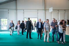Die TKB-Partizipanten-Versammlung in der Bodensee Arena (Bild: Andrea Stalder)