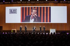 Die Schweizer A-Cappella-Formation Bliss sorgt für musikalische Unterhaltung.