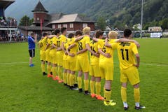 Der Zusammenhalt ist für eine Mannschaft enorm wichtig. (Bild: Michael Wyss (Brunnen, 31. Mai 2018))