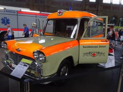 Krankenwagen von 1964 mit 185 PS. (Bild: Josef Müller)