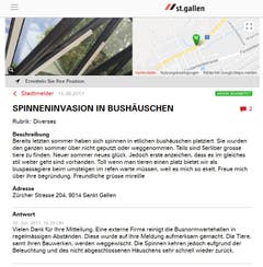 ...und sie kehren nach jeder Reinigungsaktion einfach wieder zurück! (Illustration: Stadt St.Gallen)