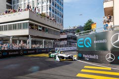 Der Brasilianer Luca di Grassi auf dem Rundkurs. (Bild: Dominik Baur / PPR (Zürich, 10. Juni 2018))