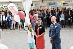 Daniel Baumgartner, Imelda Stadler und Stefan Kölliker (von links). (Bild: Martin Knöpfel)