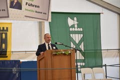 Regierungspräsident Stefan Kölliker bei seiner Ansprache.