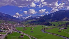 Sicht auf Nesslau (Bild: Renato Maciariello)