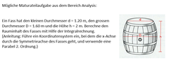 Frage aus dem Bereich Mathematik. (Quelle: Kantonsschule Trogen)