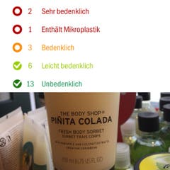 The Body Shop, Fresh Body Sorbet, Pinita Colada