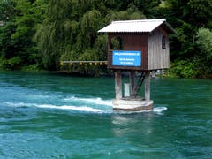 Zu vermieten Einfamilienhaus mit Wasseranschluss. (Walter Buholzer, 14. Juni 2018)