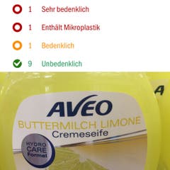 Aveo, Crèmeseife, Buttermilch Limone