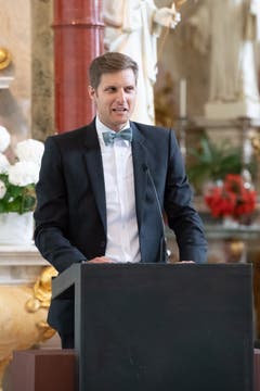 Klassenlehrer Tobias Barmettler. (Bild: Izedin Arnautovic, 15. Juni 2018)