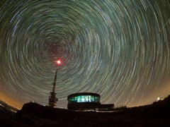 Sternennacht auf dem Hohen Kasten (Bild: Matthias Kopp)