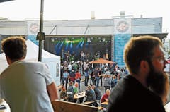 Perfekte Infrastruktur auf dem Gelände der Alder + Eisenhut AG. (Bild: Michael Hug)