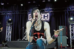 «Posh» aus St.Gallen gaben auf der Bühne Vollgas. (Bild: Michael Hug)