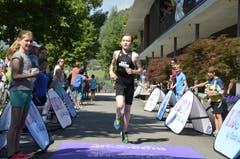 Impressionen vom Triathlon für Kinder - dem "Kids Cup by Nicola Spirig" im Seefeld-Park in Sarnen. (Bild: Matthias Stadler, 16. Juni 2018)