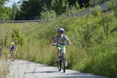 Impressionen vom Triathlon für Kinder - dem "Kids Cup by Nicola Spirig" im Seefeld-Park in Sarnen. (Bild: Matthias Stadler, 16. Juni 2018)