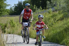 Impressionen vom Triathlon für Kinder - dem "Kids Cup by Nicola Spirig" im Seefeld-Park in Sarnen. (Bild: Matthias Stadler, 16. Juni 2018)