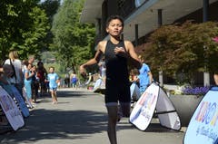 Impressionen vom Triathlon für Kinder - dem "Kids Cup by Nicola Spirig" im Seefeld-Park in Sarnen. (Bild: Matthias Stadler, 16. Juni 2018)