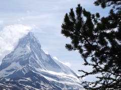 Das Matterhorn, aufgenommen zwischen Findeln und Zermatt. (Bild: Bruno Ringgenberg)