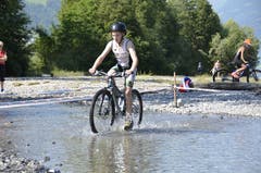 Impressionen vom Triathlon für Kinder - dem "Kids Cup by Nicola Spirig" im Seefeld-Park in Sarnen. (Bild: Matthias Stadler, 16. Juni 2018)