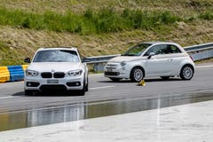 Im Parcours gehen die Teilnehmerinnen am «Ladies Day» an ihre Grenzen. (Bild: Philipp Schmidli/Freelancer, (Seelisberg, 17. Juni 2018))