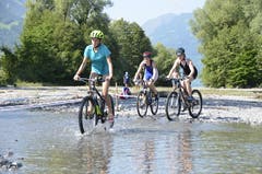 Impressionen vom Triathlon für Kinder - dem "Kids Cup by Nicola Spirig" im Seefeld-Park in Sarnen. (Bild: Matthias Stadler, 16. Juni 2018)