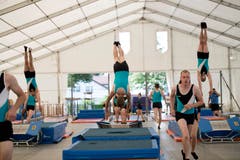 TV Winikon beim Sprung. Bild: Corinne Glanzmann (Hochdorf, 16. Juni 2018)