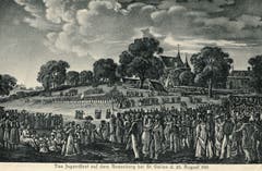 Das St.Galler Kinderfest in der Ausgabe von 1831. (Bilder: Sammlung Reto Voneschen)