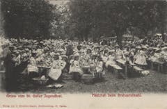 Mittagsverpflegung vor 1914.