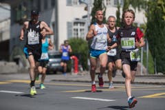 Impressionen vom Baldeggerseelauf 2018. Bild: Boris Bürgisser