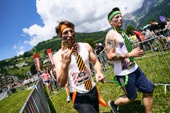 Trotz Anstrengung immer schön die gute Laune behalten. (Bild: PD)