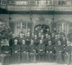 Die Brüdergemeinschaft im Steinhof um 1930. (Bilder: Archiv Pflegeheim Steinhof)