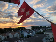 Morgenstimmung in Arbon. (Bild: Dominik Füglister)