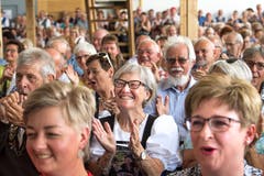 Impressionen vom 62. Zentralschweizerischen Jodelfest in Schötz. (Bild: Eveline Beerkircher (Schötz, 23. Juni 2018))