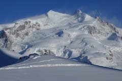 Das Monte-Rosa-Massiv. Aufgenommen Nähe Gornergrat. (Bild: Bruno Ringgenberg (Zermatt, 21. Juni 2018))