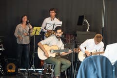 Die Band sorgte für den musikalischen Rahmen der Feier.