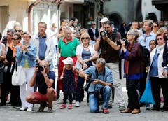 Für viel Fotosujets war gesorgt. (Bild: Stefan Kaiser (Zug, 25. Juni 2018))