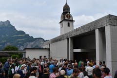 Impressionen vom Apéro. (Bild: Georg Epp (Sisikon, 24. Juni 2018))