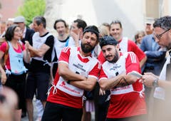 Boris Alonso Sosa Centeno und Ricardo Cerdas Cortes starten als Team von Costa Rica. vlnr. (Bild: Stefan Kaiser (Zug, 25. Juni 2018))