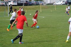 Beim Schülerturnier trat jedes Team mit Mädchen und Jungen gemischt auf.