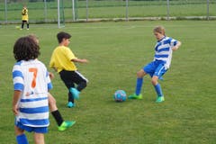 Beim Schülerturnier trat jedes Team mit Mädchen und Jungen gemischt auf.