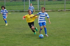 Beim Schülerturnier trat jedes Team mit Mädchen und Jungen gemischt auf.