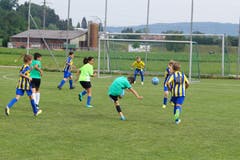 Beim Schülerturnier trat jedes Team mit Mädchen und Jungen gemischt auf.