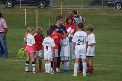 Beim Schülerturnier trat jedes Team mit Mädchen und Jungen gemischt auf.