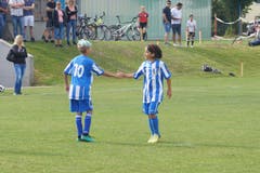 Beim Schülerturnier trat jedes Team mit Mädchen und Jungen gemischt auf.
