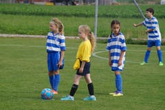 Beim Schülerturnier trat jedes Team mit Mädchen und Jungen gemischt auf.