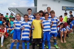 «Nub-Kickers»: Dritter Platz der Kategorie dritte und vierte Primarstufe.