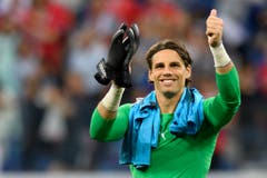 Die Freue ist Torhüter Yann Sommer ins Geschicht geschrieben. (Bild: Laurent Gilliéron / Keystone)
