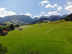 Blick von Schwende Richtung Alpstein. (Bild: Rouven Baldamus)